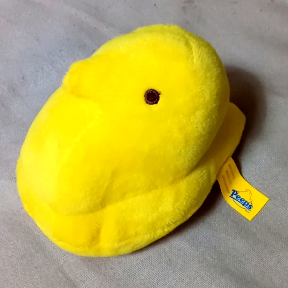 2014 Just Born Peeps Yellow Duck Plush - Picture 1 of 4